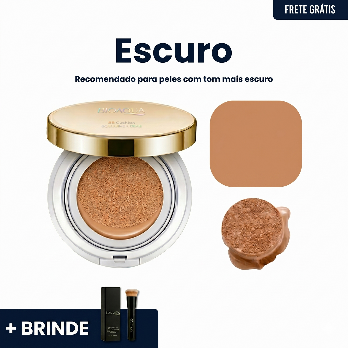 Base Profissional BioAqua (48h de resistência!) + BRINDE EXCLUSIVO